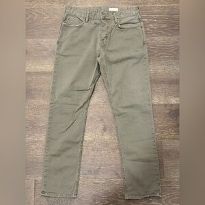 All Saints Khaki Green Trousers